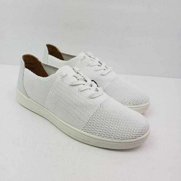 Sonoma Goods For Life Cattledog Womens Size 9 White Lace Up Casual Sneaker Shoes - Picture 1 of 15